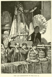 Pius pápa utolsó áldása IX alkotó: American School