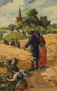 Az Úr imája, szenteltessék meg a Te neved (chromolitho) alkotó: American School