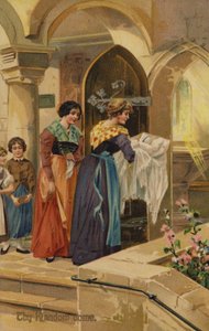 Az Úr imája, Jöjjön el a Te országod (kromolit) alkotó: American School