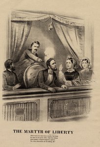 A szabadság mártírja, 1865 alkotó: American School