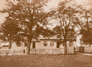 The Moore House, Yorktown (fénynyomat) alkotó: American School