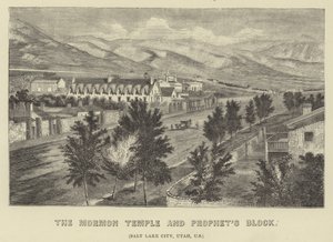 A mormon templom és a próféták blokkja alkotó: American School