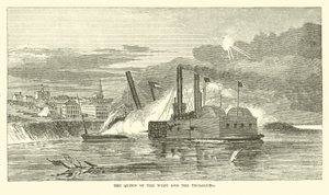 A Nyugat királynője és Vicksburg, 1863. február alkotó: American School