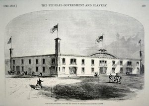 A republikánus „Wigwam” központja, Chicago alkotó: American School