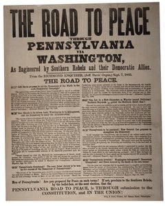 Az út a békéhez Pennsylvanián keresztül Washingtonon keresztül, a déli lázadók és demokrata szövetségeseik, King & Baird (1839-1876) által, 1863. szeptember 7.