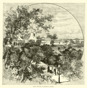 Királyi kertek, Sziám alkotó: American School