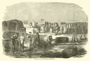 Vicksburg ostroma, Battery Hickenlooper, 1863. június alkotó: American School
