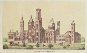 The Smithsonian Institute, Washington, kiadó: E. Sachse alkotó: American School
