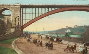 The Speedway, New York, 1911 körül alkotó: American School