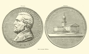 A Tamás-érem, 1863. október alkotó: American School