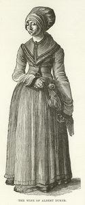 Albert Durer felesége alkotó: American School