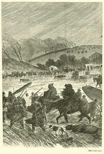 A hadjárat a sárban, 1863. január alkotó: American School