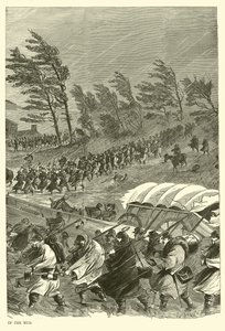 A hadjárat a sárban, 1863. január alkotó: American School