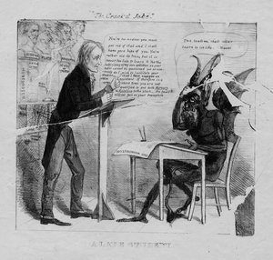 Az elcsépelt vicc: egy néhai diák, 1827 alkotó: American School