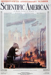 A 75 évnyi haladás megvalósult álma – az 1920.10.02-i „” Scientific American”-ban alkotó: American School