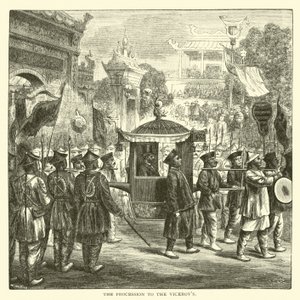 A körmenet az alkirályokhoz alkotó: American School