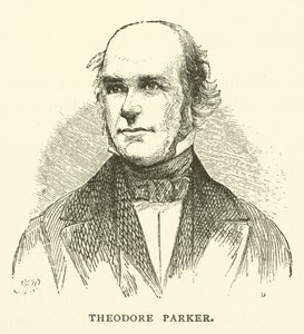 Theodore Parker amerikai unitárius miniszter, transzcendentalista és abolicionista alkotó: American School