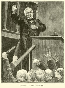 Thiers a Tribune-ban alkotó: American School