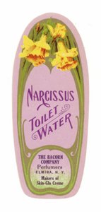 WC-víz címke, Narcissus alkotó: American School