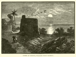 A csend tornya, Malabar Point, Bombay alkotó: American School