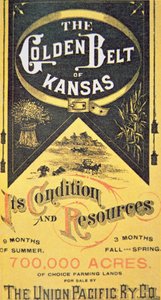 Union Pacific Railroad Plakát, 1880 körül (színes litó) alkotó: American School