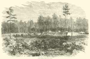 A szakszervezet a Weldon Roadon dolgozik, 1864. augusztus alkotó: American School
