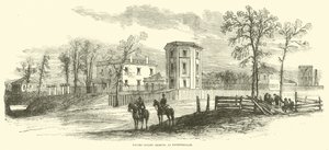 Az Egyesült Államok Arzenálja Fayetteville-ben, 1865. március alkotó: American School