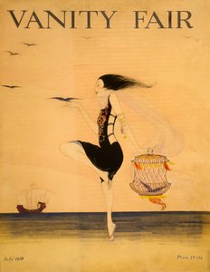 A Vanity Fair borítója, 1916. július. alkotó: American School
