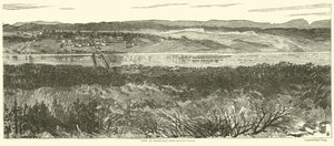 Knoxville-i kilátás a Keiths Hillsről, 1863. november alkotó: American School