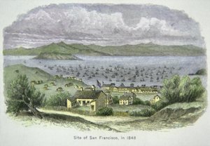 Kilátás San Franciscora alkotó: American School
