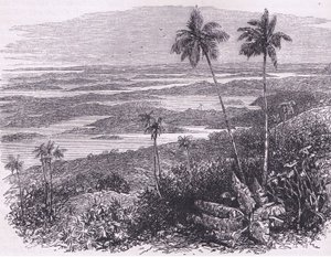 Kilátás a Bermudákra, illusztráció Cassell története az Egyesült Államok pubjából. készítette: Petter & Galpin 1890 körül (litho) alkotó: American School