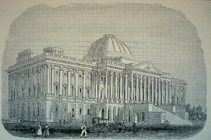 Kilátás a Capitoliumra, 1848 körül (metszet) alkotó: American School