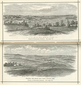 Kilátás a nebraskai tájra alkotó: American School