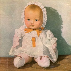 Vintage gyermekek csendélet - baba alkotó: American School