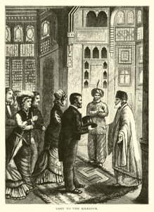 Látogatás a Khedive-ben alkotó: American School