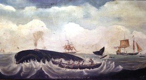 Bálnavadászat a Csendes-óceán déli részén alkotó: American School