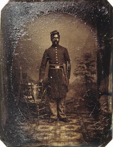 William J. Netson, 54. Massachusetts Infantry, 1863 körül (tintype) alkotó: American School