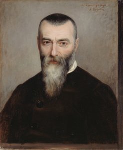 Alphonse Karr portréja 1808-1890, 1865. alkotó: Amélie Burdin