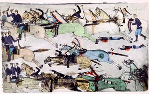 Battle of the Little Big Horn, Montana, USA, 1876. június 25-26., 1900
