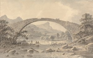 Pont Newydd Dolgelly közelében alkotó: Amos Green