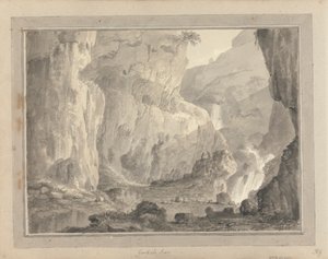 Nézetek Angliában, Skóciában és Walesben: Gordale Scar alkotó: Amos Green