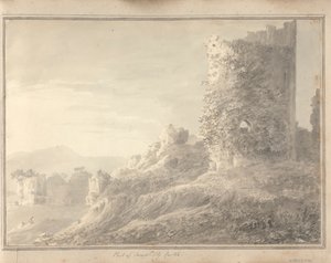 Kilátások Angliában, Skóciában és Walesben: a Caerphilly kastély része alkotó: Amos Green
