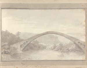 Kilátások Angliában, Skóciában és Walesben: Pont Y Pridd, a Vale of Taff vagy Glamorgan alkotó: Amos Green