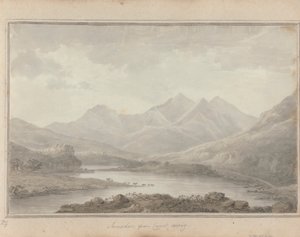 Kilátások Angliában, Skóciában és Walesben: Snowdon, Capel Cerrigből alkotó: Amos Green