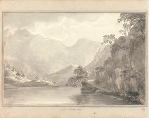 Nézetek Angliában, Skóciában és Walesben: turné Skóciában; Loch Katterine alkotó: Amos Green