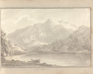 Nézetek Angliában, Skóciában és Walesben: turné Skóciában; Loch Katterine alkotó: Amos Green