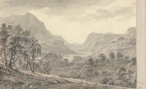 Kilátások Angliában, Skóciában és Walesben; Túra Skóciában: Wyburn Lake közelében alkotó: Amos Green