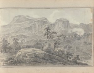 Nézetek Angliában, Skóciában és Walesben: Watenlath, 1802. augusztus 30 alkotó: Amos Green