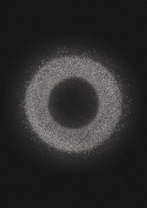 Absztrakt fénygyűrű