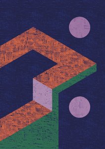 Modern geometriai illúzió alkotó: Amy Louise Baker